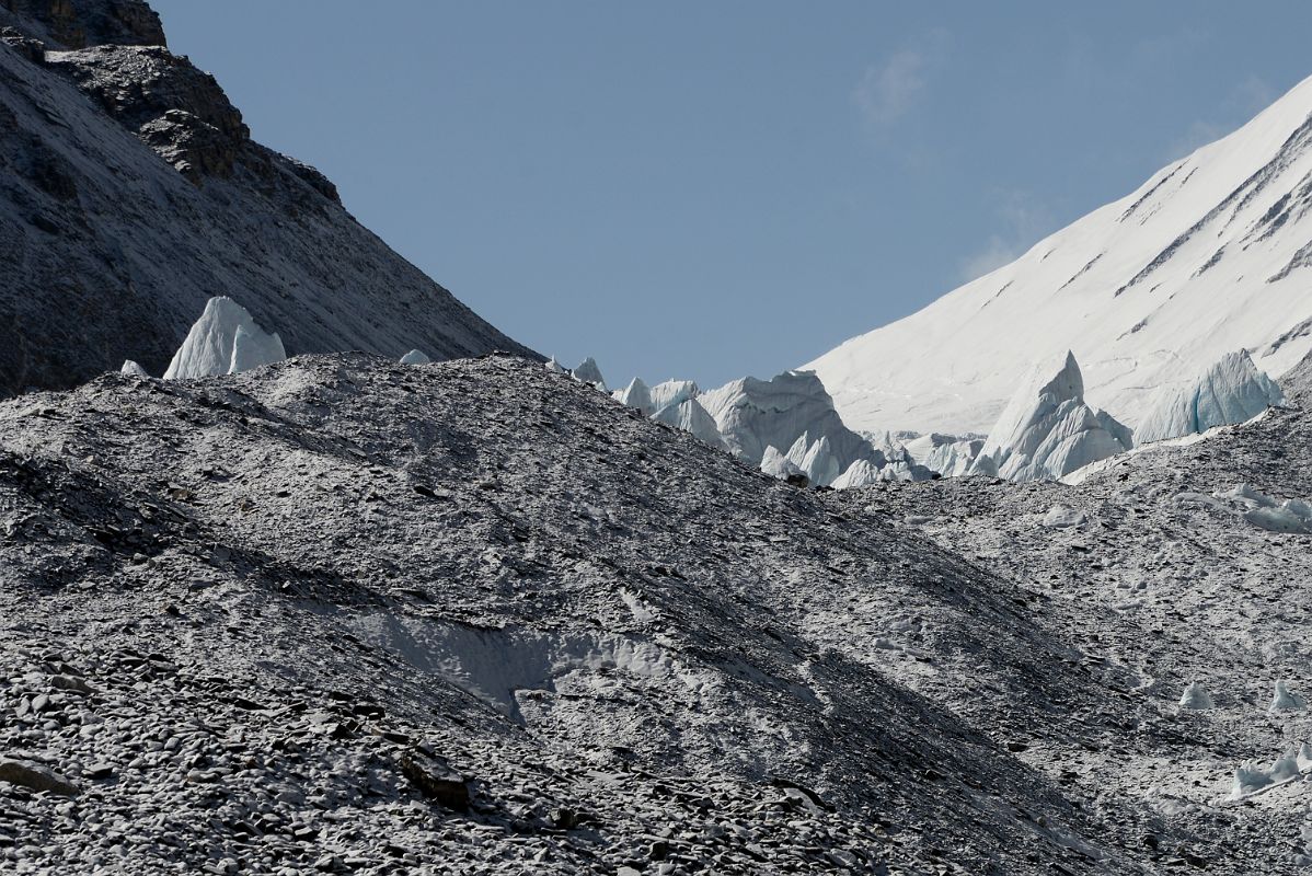 13 The Trail On The East Rongbuk Glacier On The Trek From Intermediate Camp To Mount Everest North Face Advanced Base Camp In Tibet